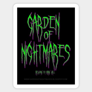 Garden Of Nightmares (Shirt) Green Sticker